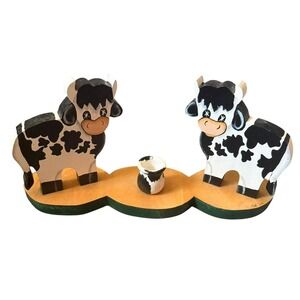 Cow milk decor